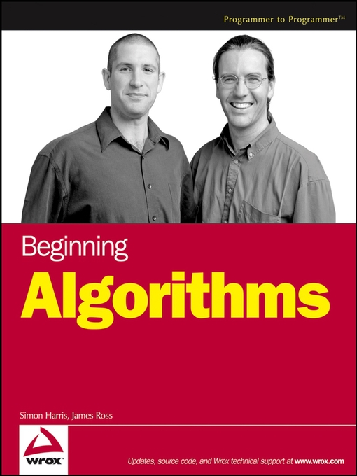 Cover image for Beginning Algorithms